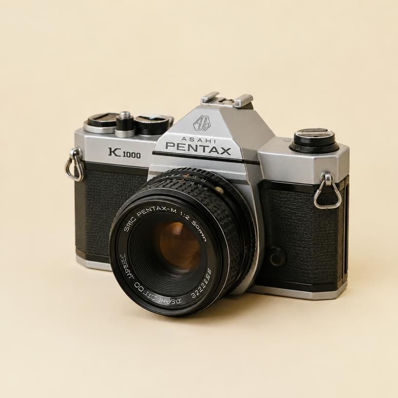 Pentax K1000 film camera